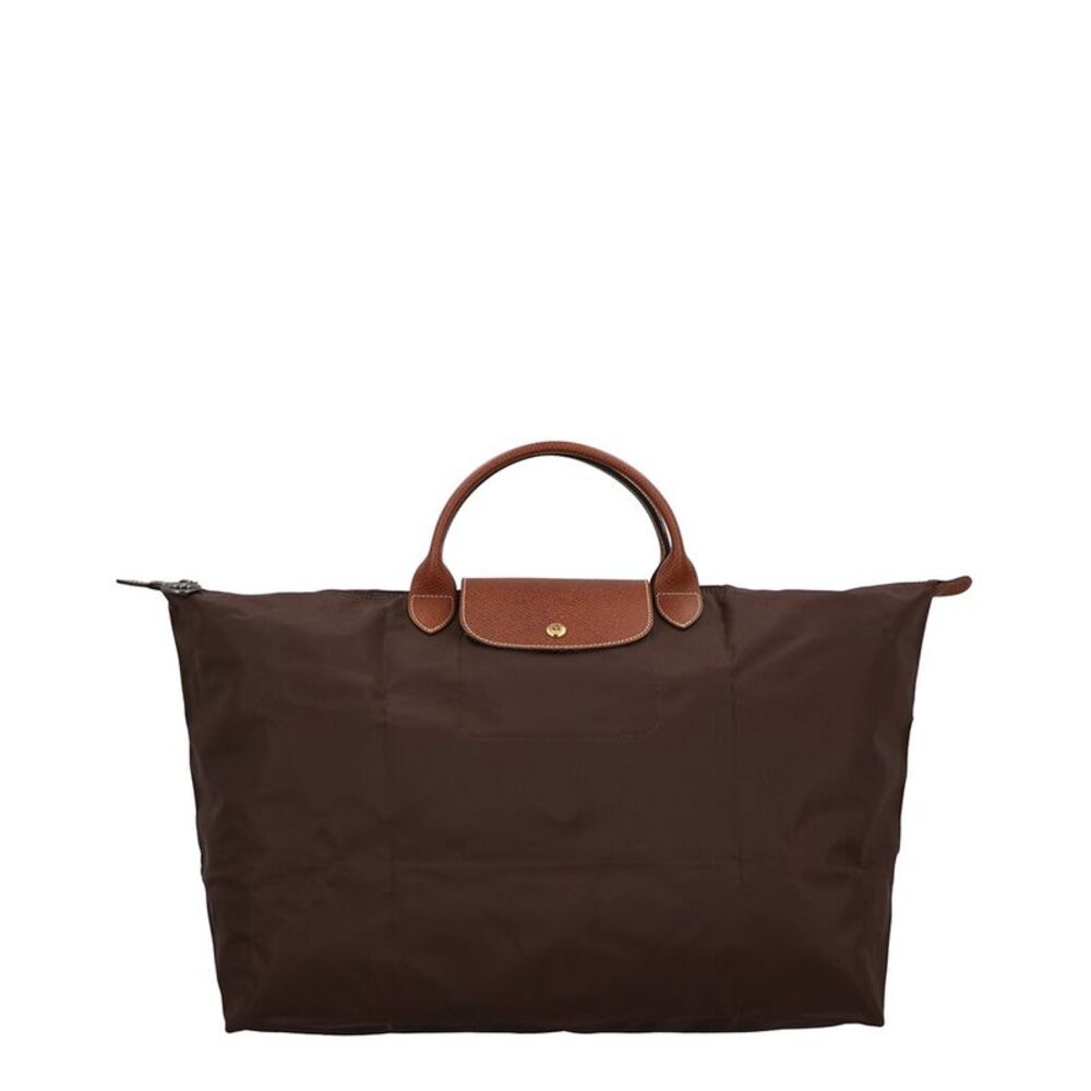 Longchamp Le Pliage Original Large Canvas Travel Bag, Brown